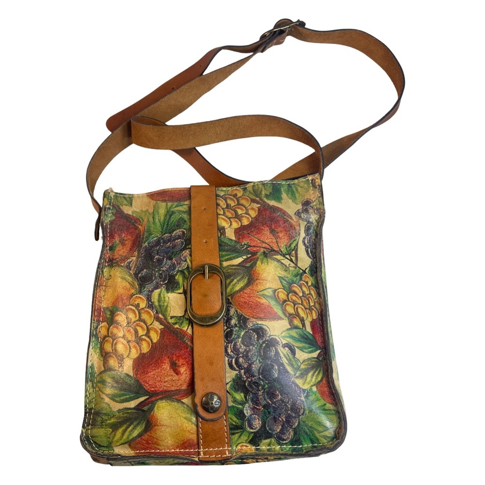 Vintage Patricia Nash "Fruit of the Harvest" Crossbody Bag